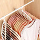 Multifunctional Foldable Clothes Hanger with 11-Hole