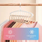 Multifunctional Foldable Clothes Hanger with 11-Hole