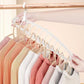 Multifunctional Foldable Clothes Hanger with 11-Hole