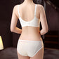 Light Luxury Satin Seamless Breathable Bra Set