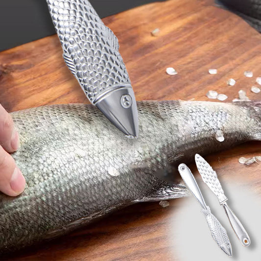 Creative Fish Scale Scraper