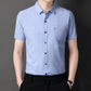 Men's Short Sleeves Plaid Shirt