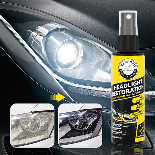 🔥Buy 3 Get 2 Free🔥Efficient Car Headlight Restoration Spray