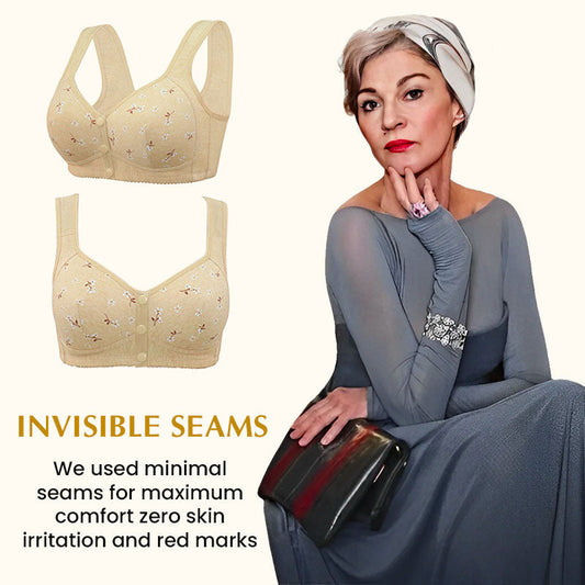 Comfortable & Convenient Front Button Bra