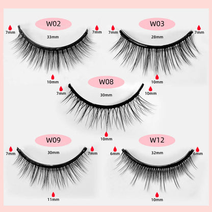 ✨Glue-free self-adhesive false eyelashes