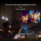 Fantastic portable mini projector for home theater, outdoor camping, patio party, house party and work presentation