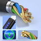 Auto Power-Off Fast Charging Data Cable