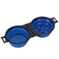 2-in-1 Collapsible Dog Bowl with Carabiner