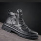 [Best Gift] Men’s Classic Casual Side-zip Leather Boots