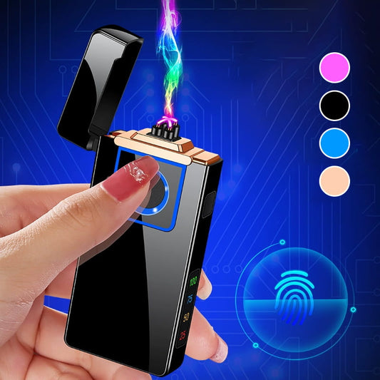 Cool Strong Flame Rechargeable Fingerprint Lighter