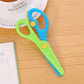 Anti-Pinch Plastic Preschool Training Scissors for Kids