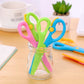 Anti-Pinch Plastic Preschool Training Scissors for Kids