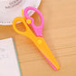 Anti-Pinch Plastic Preschool Training Scissors for Kids