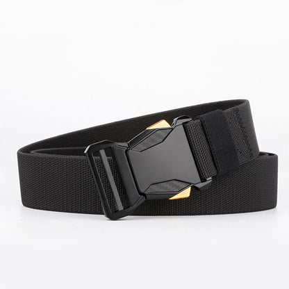 Men's Breathable Sports Tactical Belt with Adjustable Buckle