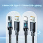 120W Fast Charging Data Cable with Display