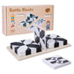 🔥40 % de réduction jusqu'à épuisement des stocks !🎉🌸Jeu de puzzle éducatif créatif pour enfants en noir et blanc