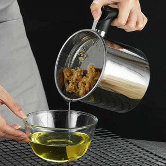 🎁 Promotion exceptionnelle ✨ Bocal à huile de cuisine en acier inoxydable 304 🌟
