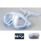 Lunettes de natation anti-buée pour enfants avec pince-nez et bouchons d'oreilles