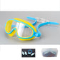 Lunettes de natation anti-buée pour enfants avec pince-nez et bouchons d'oreilles