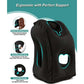 ✈️ Oreiller de voyage gonflable ergonomique à découpe creuse – revêtement floqué en PVC, gonflage rapide, avec sac de rangement ✨