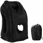 ✈️ Oreiller de voyage gonflable ergonomique à découpe creuse – revêtement floqué en PVC, gonflage rapide, avec sac de rangement ✨