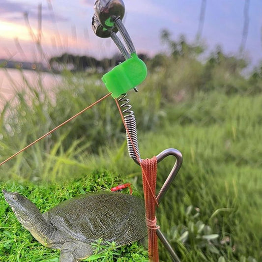 Outil de pêche à ressort automatique avec clochettes