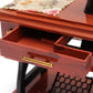 Boîte à musique mini machine à coudre en bois