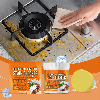 Pâte nettoyante et polissante à l'huile de coco pour la cuisine