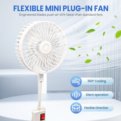 Mini ventilateur flexible enfichable
