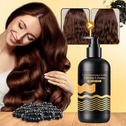 Caviar Moisturizing & Styling Elastin Cream for Curly Hair