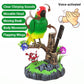 Jouet Interactif d’Oiseau Chantant à Commande Vocale