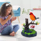 Jouet Interactif d’Oiseau Chantant à Commande Vocale