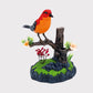 Jouet Interactif d’Oiseau Chantant à Commande Vocale