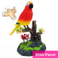 Jouet Interactif d’Oiseau Chantant à Commande Vocale
