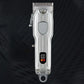 💈 50 % RABAT I BEGRÆNSET PERIODE!✂️ Genopladelig hårklipper – 7200 omdrejninger pr. minut, 5 timers batteritid og smart LCD-skærm🔋