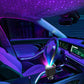 Chargeur de voiture avec éclairage ambiant Purple Star Top 120 W et câble rétractable