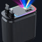 Chargeur de voiture avec éclairage ambiant Purple Star Top 120 W et câble rétractable