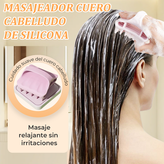 🔥Offre à durée limitée——Masajeador de Silicona para el Cuero Cabelludo