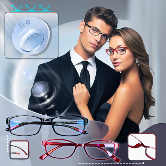 👓 50 % DE RÉDUCTION ! Lunettes de lecture avec filtre anti-lumière bleue et mise au point automatique – Fini la fatigue oculaire due à l'utilisation du smartphone !