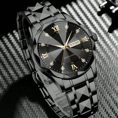 💎 Offre spéciale limitée dans le temps ⌛ Montres analogiques à quartz étanches de luxe pour hommes