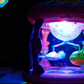 Jouet musical lumineux rotatif avec projection océanique