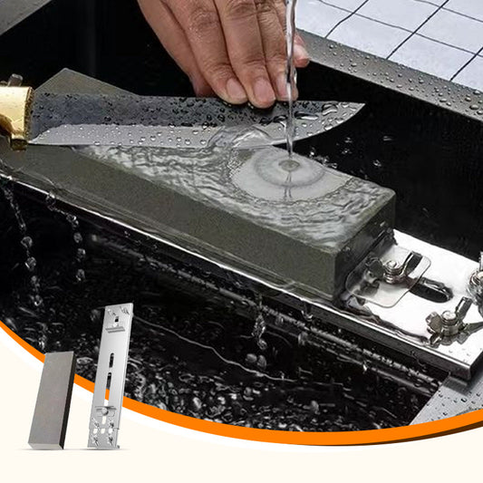 Ensemble de support d'affûtage de couteaux réglable et durable