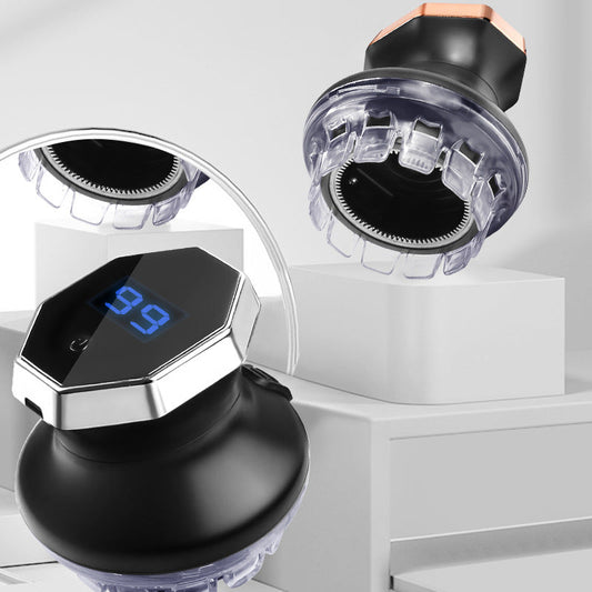 Tondeuse à cheveux électrique circulaire avec écran LED