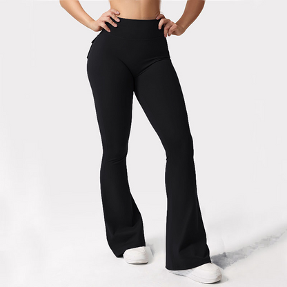 Pantalon de yoga tendance à taille haute pour femmes
