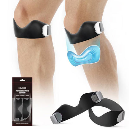 Bandage rotulien en silicone pour soulager les douleurs au genou