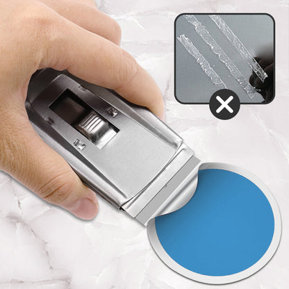 Spatule de nettoyage multifonction en acier inoxydable