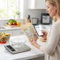 ⚖️📊 Balance de cuisine numérique – mesure 19 valeurs nutritionnelles et calories via une application, 5 kg en acier inoxydable 🥗✅ pour une alimentation saine et une perte de poids