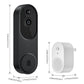 Surveillez votre porte en temps réel ! Sonnette vidéo 1080p avec détection humaine par IA