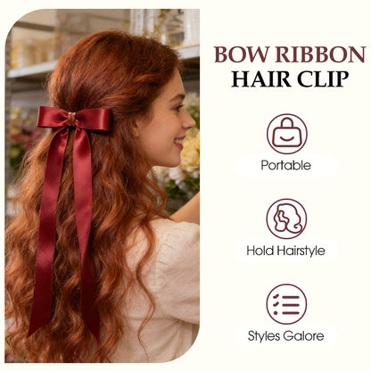 🔥Offre à durée limitée - Barrette à cheveux magnétique avec nœud