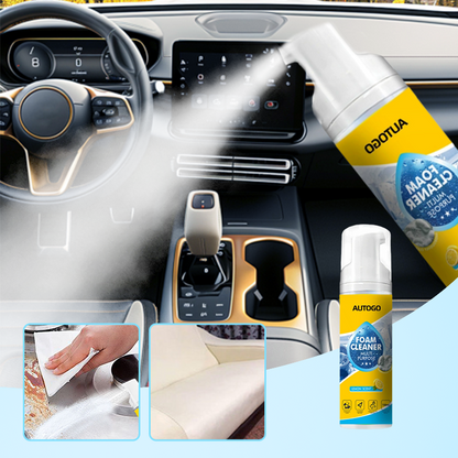 🔥Offre à durée limitée-Powerful and versatile cleaner for car interior foamNettoyant puissant et polyvalent pour mousse d'intérieur de voiture